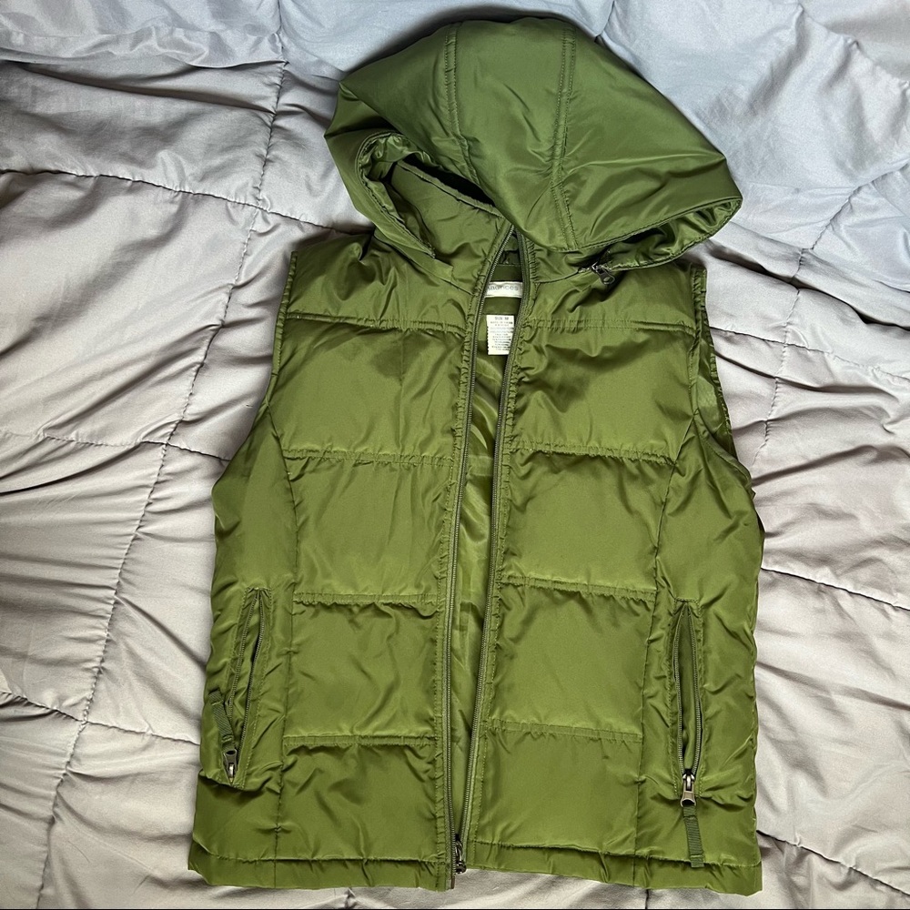 Maurice’s Green Puffy Vest -womens M
